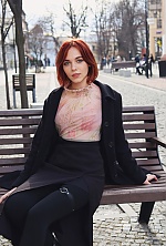 Ukrainian mail order bride Aleksandra from Ivano-Frankovsk with red hair and blue eye color - image 8