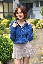 Ukrainian mail order bride Aleksandra from Ivano-Frankivsk with red hair and blue eye color - image 11