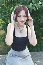 Ukrainian mail order bride Aleksandra from Ivano-Frankovsk with red hair and blue eye color - image 13