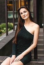 Ukrainian mail order bride Alina from Kiev with light brown hair and hazel eye color - image 5