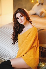 Ukrainian mail order bride Alina from Kiev with light brown hair and hazel eye color - image 9