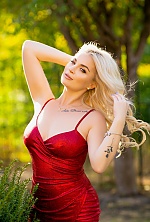 Ukrainian mail order bride Anna from Kiev with blonde hair and blue eye color - image 6