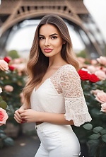 Ukrainian mail order bride Zlatoslava from Vienna with brunette hair and brown eye color - image 6
