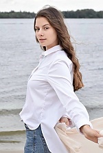 Ukrainian mail order bride Eugenia from Frankfurt with light brown hair and grey eye color - image 14