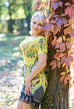 Ukrainian mail order bride Alena from Odesa with blonde hair and blue eye color - image 4