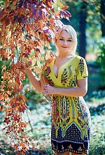 Ukrainian mail order bride Alena from Odesa with blonde hair and blue eye color - image 3