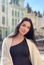 Ukrainian mail order bride Kateryna from Kiev with brunette hair and grey eye color - image 6