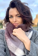 Ukrainian mail order bride Yulia from Kyiv with brunette hair and blue eye color - image 10