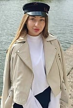 Ukrainian mail order bride Ilona from Kiev with light brown hair and blue eye color - image 10