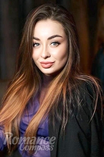 Ukrainian mail order bride Ilona from Kiev with light brown hair and blue eye color - image 1