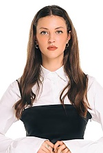 Ukrainian mail order bride Kateryna from Warsaw with brunette hair and green eye color - image 13