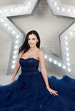 Ukrainian mail order bride Irina from Kyiv with black hair and blue eye color - image 3