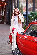 Ukrainian mail order bride Julia from Kriviy Rih with auburn hair and brown eye color - image 23