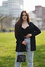 Ukrainian mail order bride Andriana from Uzhgorod with light brown hair and green eye color - image 3