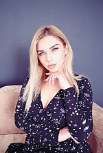 Ukrainian mail order bride Viktoria from Kiev with blonde hair and blue eye color - image 7