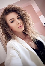 Ukrainian mail order bride Yulia from Warsaw with light brown hair and blue eye color - image 6