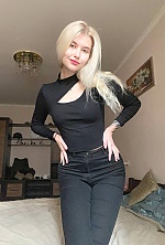 Ukrainian mail order bride Anastasia from Odessa with blonde hair and green eye color - image 2