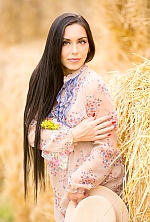 Ukrainian mail order bride Lyudmila from Warsaw with black hair and brown eye color - image 7