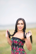 Ukrainian mail order bride Lyudmila from Warsaw with black hair and brown eye color - image 4