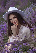 Ukrainian mail order bride Tetiana from Kiev with light brown hair and green eye color - image 7