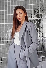 Ukrainian mail order bride Tetiana from Kiev with light brown hair and green eye color - image 5