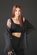 Ukrainian mail order bride Tetiana from Kiev with light brown hair and green eye color - image 6