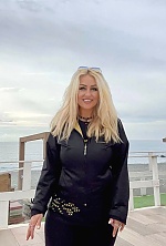 Ukrainian mail order bride Vita from Kyiv with blonde hair and grey eye color - image 12