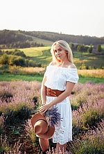 Ukrainian mail order bride Irina from Kiev with blonde hair and blue eye color - image 4