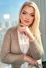 Ukrainian mail order bride Natalia from Kiev with blonde hair and blue eye color - image 8