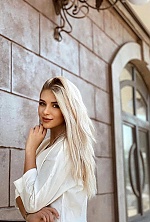 Ukrainian mail order bride Anastasia from Kiev with blonde hair and blue eye color - image 5