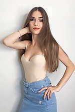 Ukrainian mail order bride Anastasia from Kiev with light brown hair and grey eye color - image 8