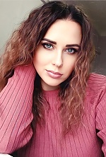 Ukrainian mail order bride Katerina from Kiev with light brown hair and blue eye color - image 6