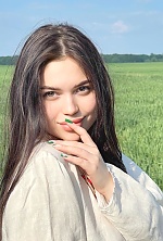 Ukrainian mail order bride Anastasiia from Kiev with light brown hair and brown eye color - image 3