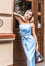 Ukrainian mail order bride Tatyana from Vienna with blonde hair and blue eye color - image 3