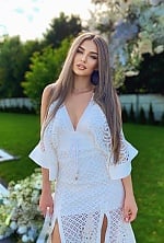 Ukrainian mail order bride Marta from Kiev with light brown hair and green eye color - image 2
