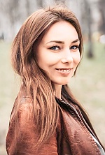 Ukrainian mail order bride Elena from Kiev with light brown hair and blue eye color - image 3