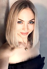 Ukrainian mail order bride Natalia from Warsaw with blonde hair and blue eye color - image 4