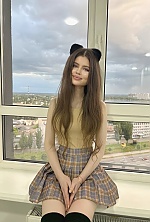 Ukrainian mail order bride Alona from Batumi with light brown hair and blue eye color - image 9