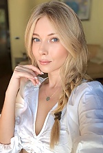 Ukrainian mail order bride Lyudmila from Kyiv with blonde hair and blue eye color - image 6