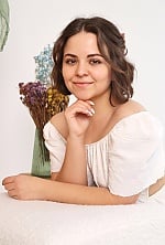 Ukrainian mail order bride Liliia from Cherkasy with brunette hair and brown eye color - image 10