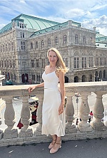 Ukrainian mail order bride Ludmila from Vena with blonde hair and blue eye color - image 6