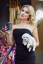 Ukrainian mail order bride Anna from Krivoy Rog with blonde hair and green eye color - image 5
