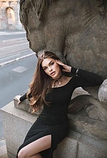 Ukrainian mail order bride Daiana from Prague with light brown hair and blue eye color - image 3