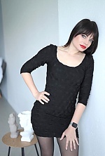 Ukrainian mail order bride Anastasia from Kiev with brunette hair and blue eye color - image 6