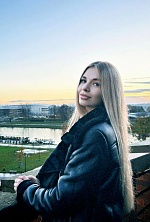 Ukrainian mail order bride Amalia from Kyiv with blonde hair and blue eye color - image 10