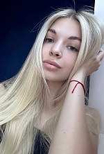 Ukrainian mail order bride Amalia from Kyiv with blonde hair and blue eye color - image 8