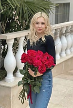 Ukrainian mail order bride Yulia from Kyiv with blonde hair and green eye color - image 10