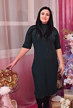 Ukrainian mail order bride Anna from Odessa with black hair and green eye color - image 5