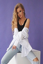 Ukrainian mail order bride Maryna from Lviv with blonde hair and blue eye color - image 6
