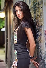 Ukrainian mail order bride Angelina from Kharkiv with black hair and brown eye color - image 2